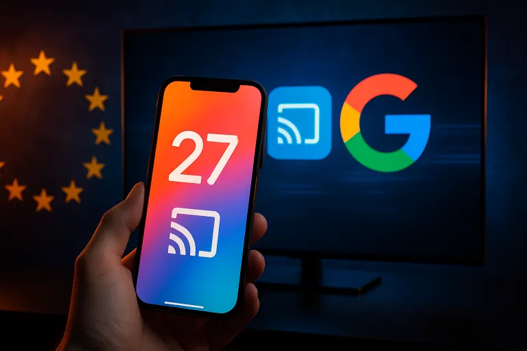 iOS 27 abriría la puerta a Google Cast y alternativas a AirPlay por presión de la Unión Europea