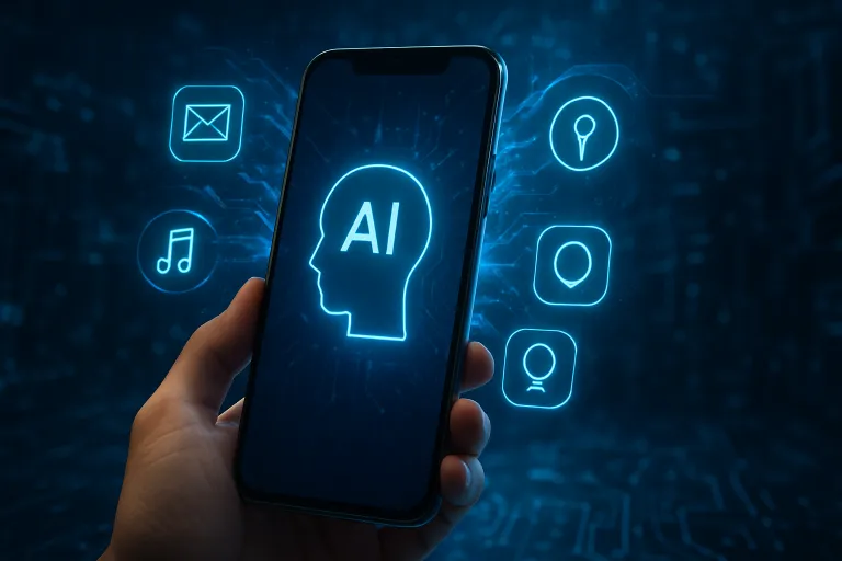 Las aplicaciones móviles con IA entran en una nueva fase: menos botones y más acciones automáticas