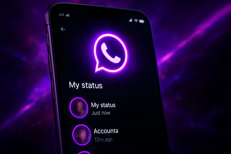 WhatsApp estrena un anillo morado en los Estados y cambia cómo se ven las novedades de tus contactos