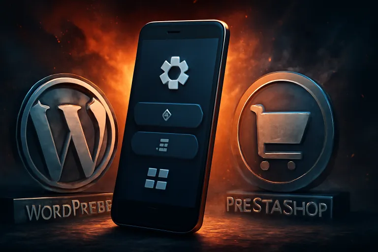 Wordpress prestashop a medida app