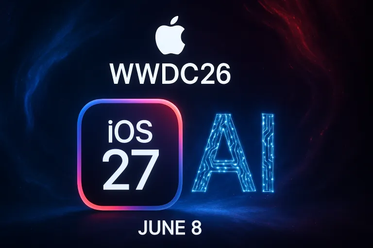 Apple confirma la WWDC26: iOS 27 se presentará el 8 de junio con la IA como gran protagonista