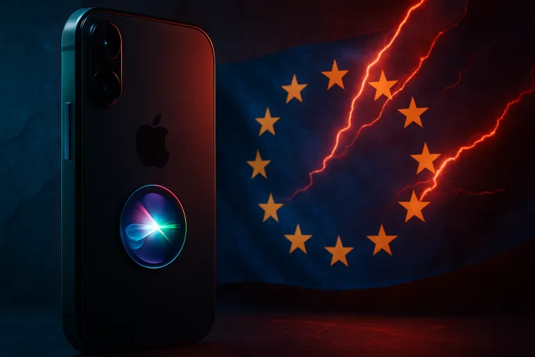 Apple deja a los usuarios europeos sin la nueva Siri en iPhone por el choque con la DMA