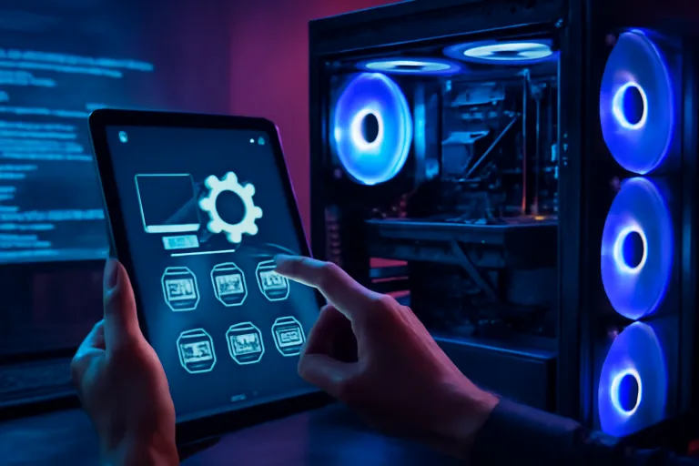 Configurar pc sobremesa a medida app