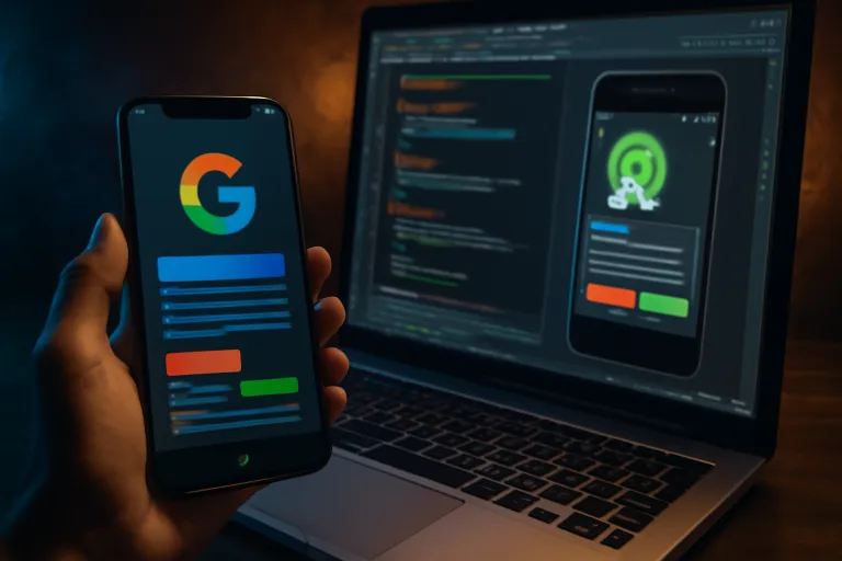 Desarrollo de apps moviles google