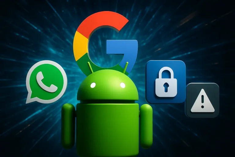 Google actualiza Android con más control sobre WhatsApp, contraseñas y aplicaciones sospechosas