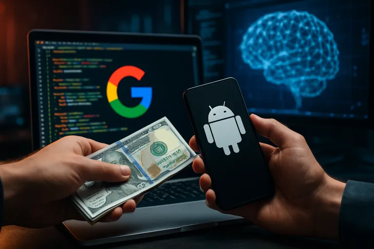 Google compra código de apps Android para entrenar modelos de inteligencia artificial