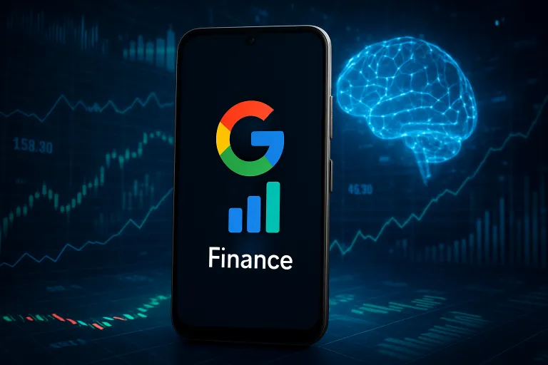Google lanza por fin su aplicación Finance para Android con herramientas de investigación mediante IA