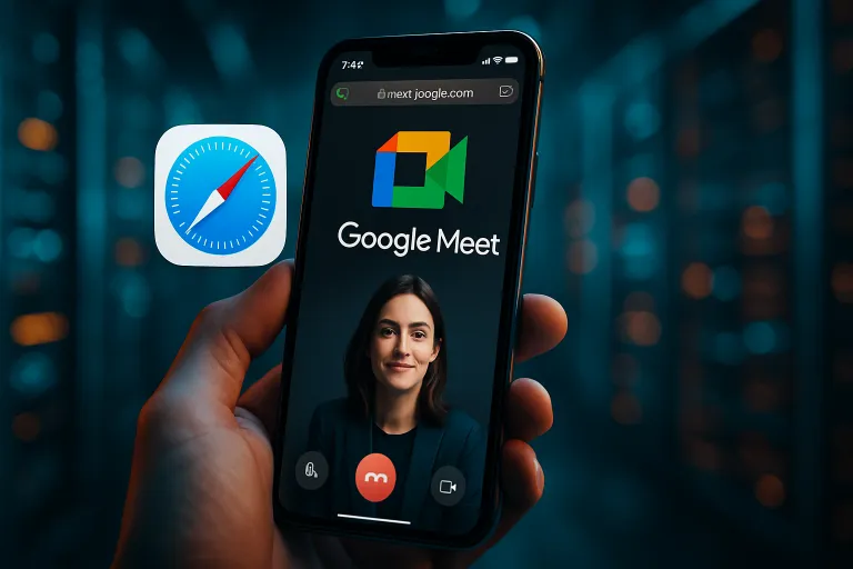 Google Meet elimina una de sus mayores barreras en el iPhone: ya permite entrar desde Safari