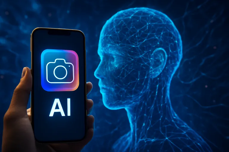 Inteligencia artificial app fotos