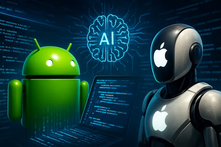 Android recibe más código generado por agentes de IA que iOS y marca ventaja en desarrollo móvil abierto