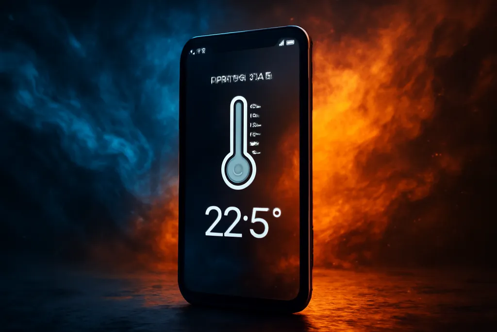 App para medir a temperatura do ambiente