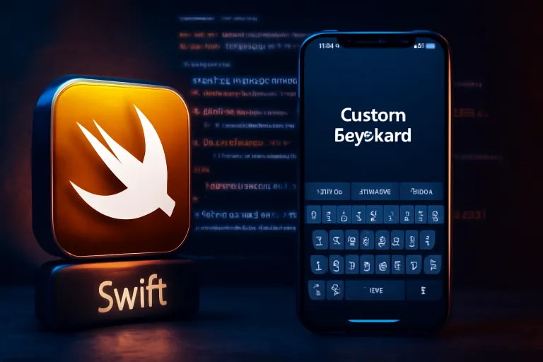 Custom keyboard ios swift