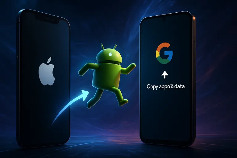 Google facilita el salto del iPhone a Android integrando la migración directamente en Android 17