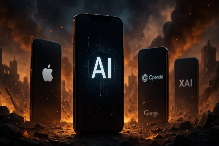 La guerra de los móviles con IA se intensifica con Apple, Google, OpenAI y xAI buscando el próximo gran dispositivo