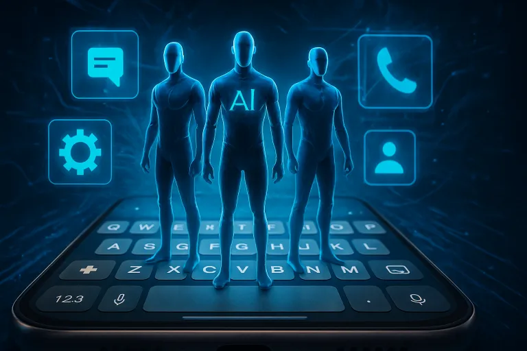 Los agentes de IA llegan al teclado del móvil para actuar sin cambiar constantemente de aplicación