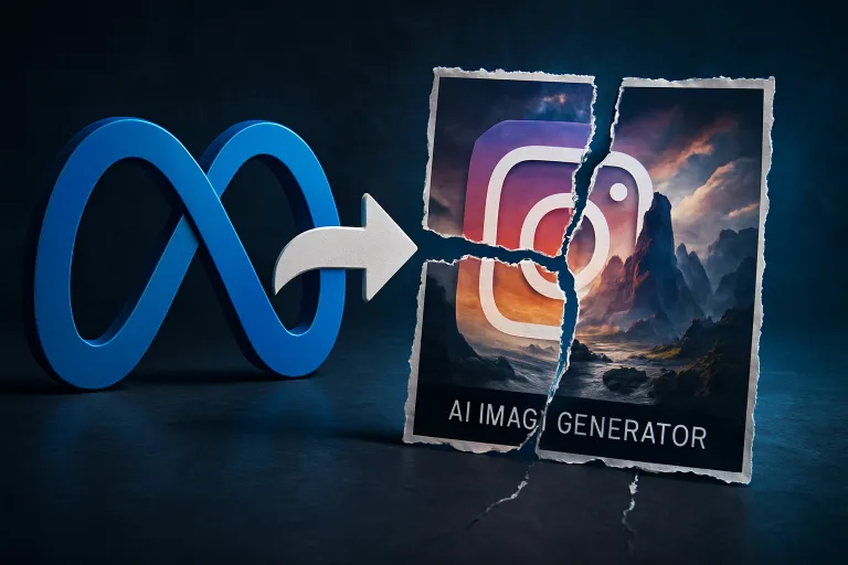 Meta da marcha atrás con una función de Instagram que usaba fotos públicas para crear imágenes con IA