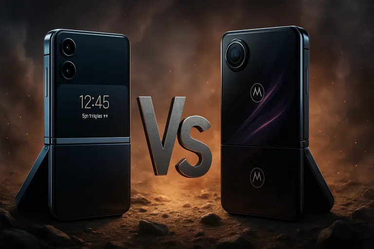 Samsung Galaxy Z Flip8 y Motorola Razr 70 Ultra libran la nueva batalla de los plegables