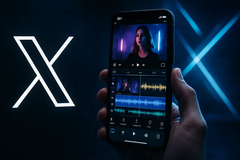 X añade un editor de vídeo para que los creadores publiquen más contenido original desde el móvil