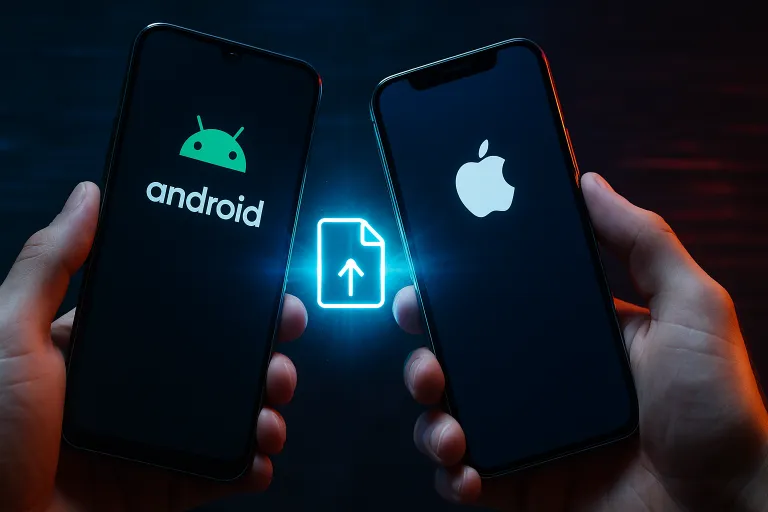 Android copia una de las mejores ideas del iPhone: compartir archivos con solo acercar dos móviles
