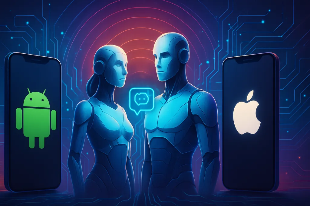 Android y iOS afrontan una nueva etapa marcada por asistentes capaces de ejecutar tareas completas por el usuario