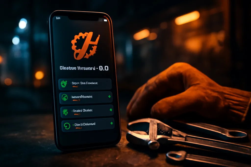 App tareas de mantenimiento