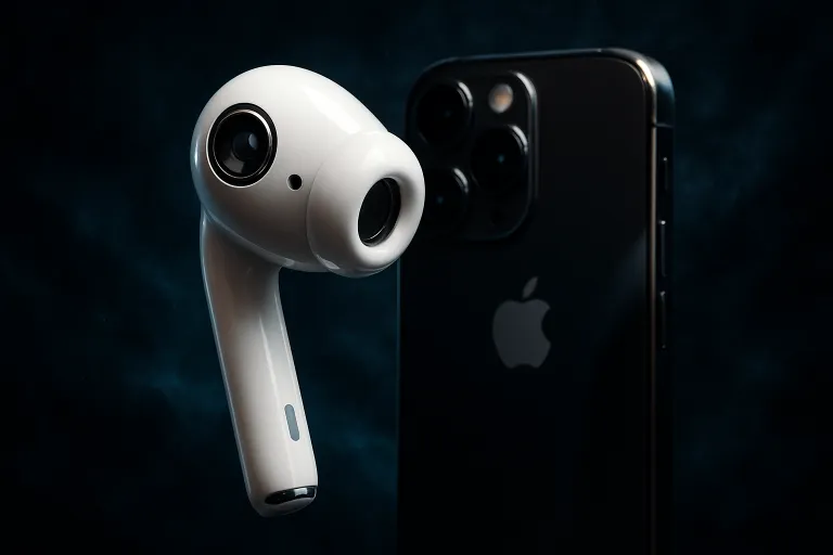 Apple deja ver unos AirPods con cámara que podrían cambiar por completo la forma de interactuar con el iPhone