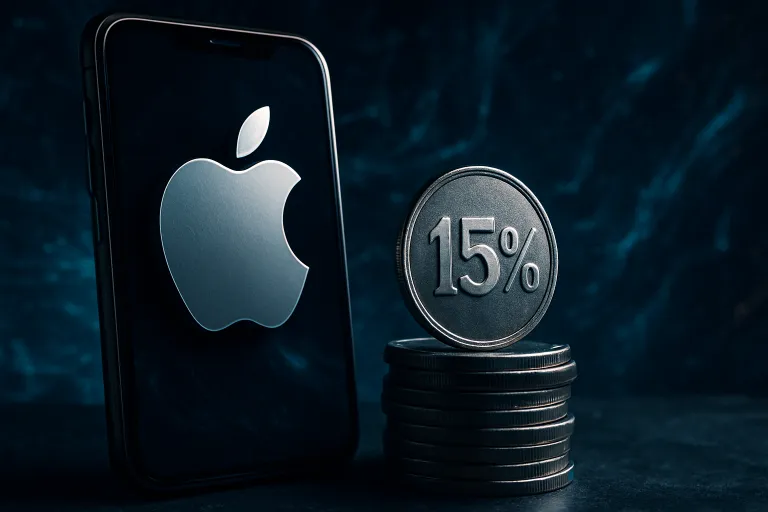 Apple plantea quedarse con un 15% de las compras realizadas fuera de la App Store