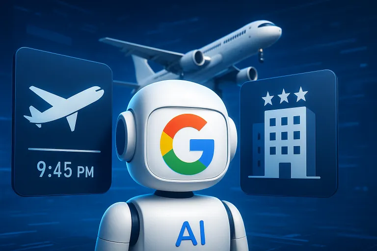 Google convierte AI Mode en un asistente capaz de vigilar vuelos y ayudar a reservar hoteles