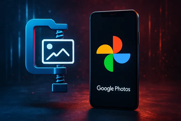 Google Fotos prepara una función para comprimir fotos y vídeos desde el móvil y liberar almacenamiento