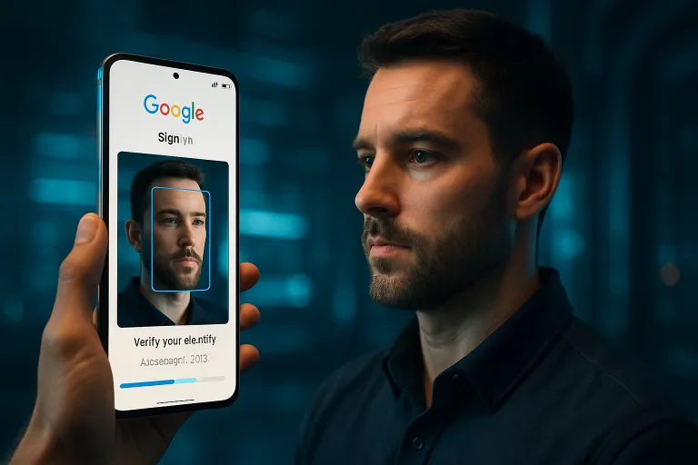 Google permitirá iniciar sesión en tu cuenta verificando tu identidad con un vídeo selfie