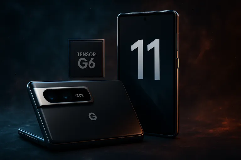 Google Pixel 11 queda al descubierto: zoom de 120x, Tensor G6 y cambios importantes en el modelo Fold