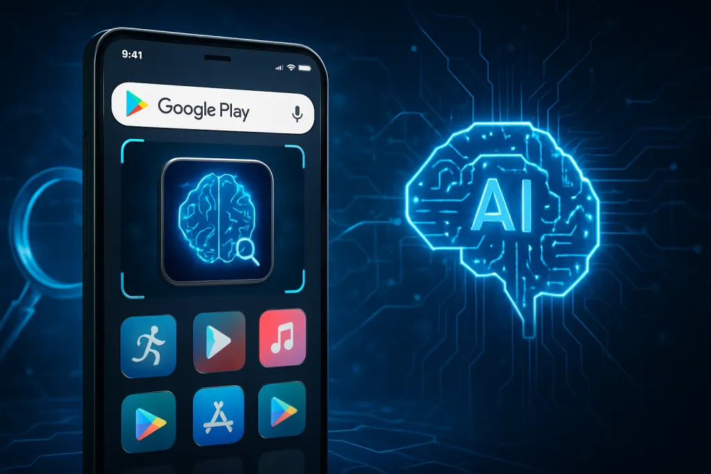Google Play prepara una nueva búsqueda con imágenes para encontrar aplicaciones usando inteligencia artificial