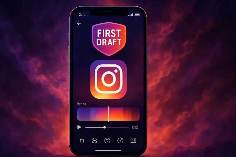 Instagram estrena First Draft para facilitar la edición de Reels desde su aplicación