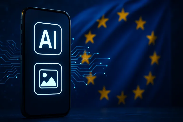 Las aplicaciones móviles tendrán que adaptarse a las nuevas exigencias europeas para identificar contenidos creados con IA
