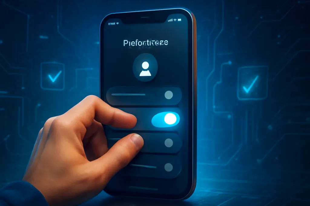 Mantener preferencias de usuario en app