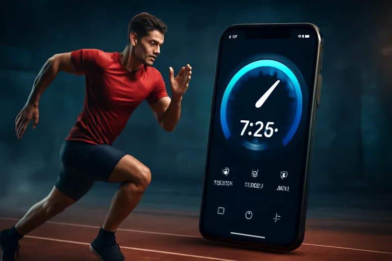 Medir la velocidad a la que corro app