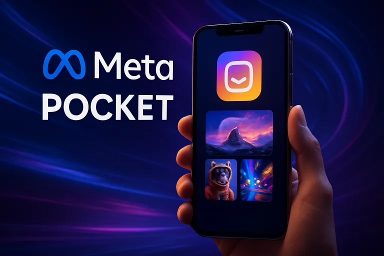 Meta estrena Pocket, su nueva aplicación social para crear y remezclar experiencias generadas con IA