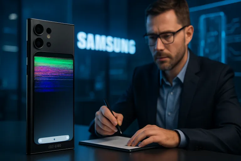 Samsung confirma un problema de pantalla en el Galaxy S26 Ultra y ya prepara una solución