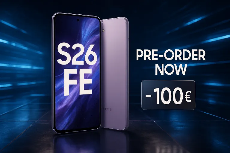 El Galaxy S26 FE ya se puede reservar antes de su lanzamiento con descuentos de hasta 100 euros