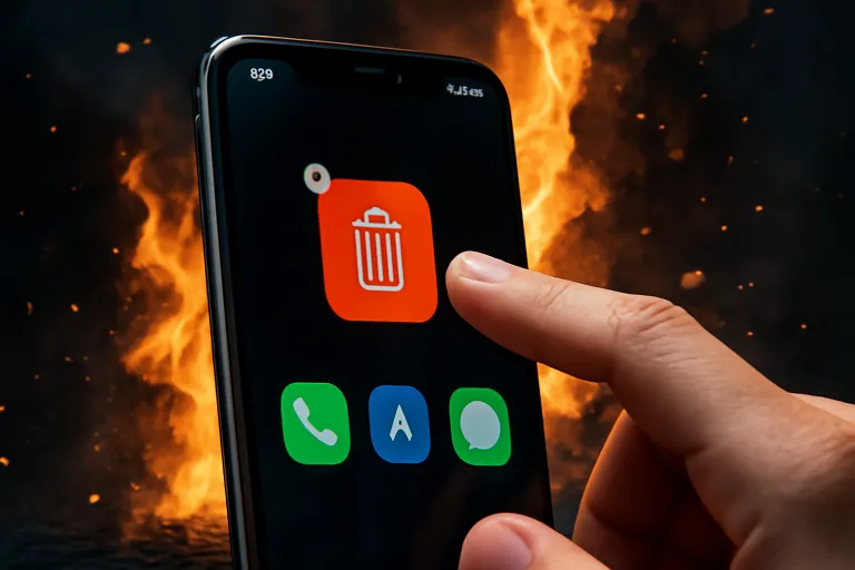 Eliminar app iphone