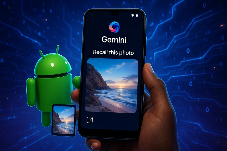 Gemini prepara en Android una función para recordar directamente información de fotos y capturas de pantalla