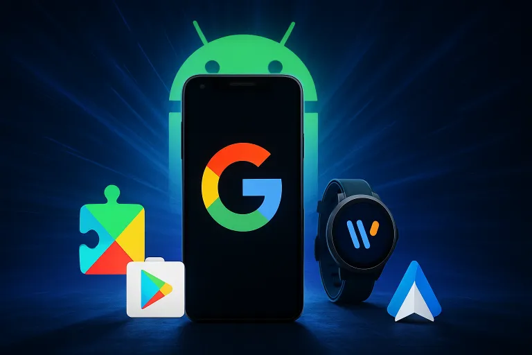Google actualiza Android con nuevas funciones en Play Services, Play Store, Wear OS y Android Auto