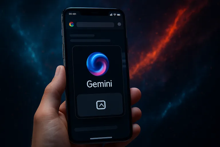 Google empieza a desplegar el botón que permitirá minimizar Gemini mientras usas otras apps