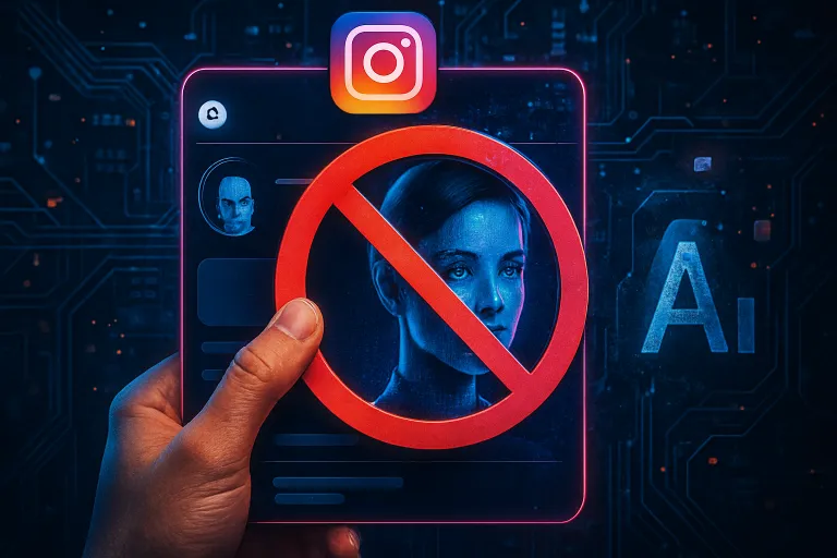Instagram limita los perfiles creados con IA y reducirá la visibilidad de quienes no los identifiquen correctamente