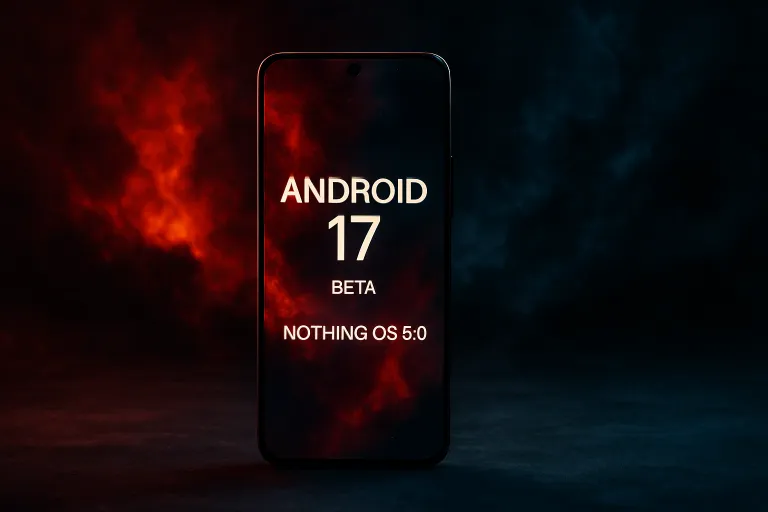 Nothing abre Android 17 a más móviles con la nueva beta de Nothing OS 5.0