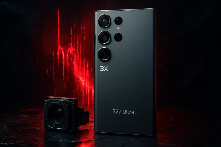 Una filtración apunta a que el Galaxy S27 Ultra perderá su cámara con zoom óptico 3x