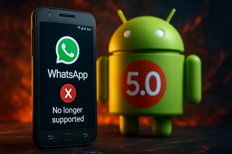 WhatsApp dejará de funcionar en móviles con Android 5 y eleva sus requisitos mínimos desde esta semana