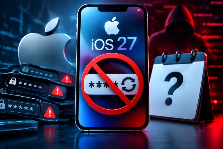 Apple retira de iOS 27 el cambio automático de contraseñas comprometidas y sigue sin dar fecha de regreso