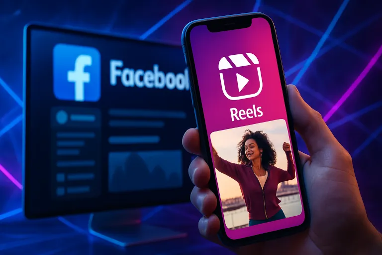 Facebook prueba una app que abre directamente los Reels y deja el feed en segundo plano