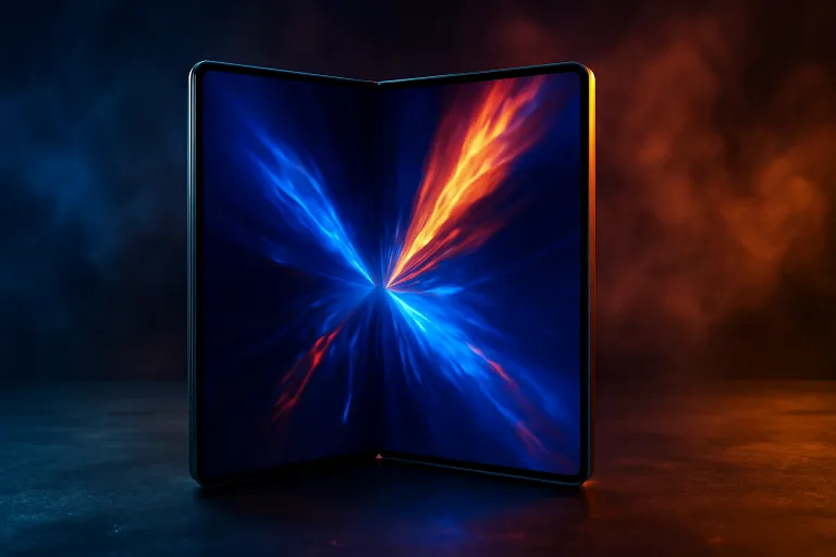 Foldable smartphone
